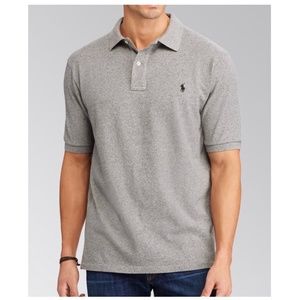 Men's Ralph Lauren Grey Polo - Large